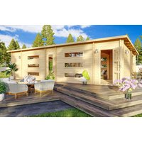 12 % Discount! Fjordholz Holzhütten Modell Dundee 70 B 24m² Unkategorisiert online kaufen