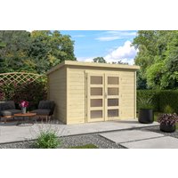 25 % Discount! Pultdach Holzhütten Modell Ella 28-C 9m² Unkategorisiert online kaufen