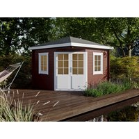 26 % Discount! Fjordholz 5-Eck Holzhütten Modell Evelyn 3A 9m² Unkategorisiert online kaufen