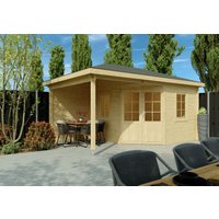 26 % Discount! Fjordholz 5-Eck Holzhütten Modell Evelyn 3B 12m² Unkategorisiert online kaufen