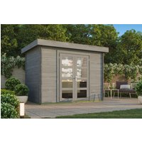 26 % Discount! Fjordholz Flachdach Holzhütten Modell Chris 28 6m² Unkategorisiert online kaufen