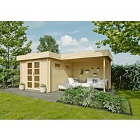 26 % Discount! Fjordholz Flachdach Holzhütten Modell Odina 28 B 18m² Unkategorisiert online kaufen