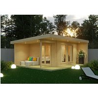 26 % Discount! Fjordholz Gartenlounge Modell Klaus 44 24m² Unkategorisiert online kaufen