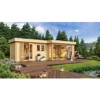 26 % Discount! Fjordholz Holzhütten Alu Concept 70 K 35m² Unkategorisiert online kaufen