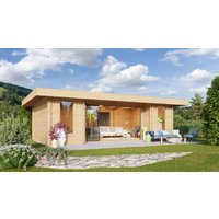 26 % Discount! Fjordholz Holzhütten Alu Concept 70 Q 24m² Unkategorisiert online kaufen