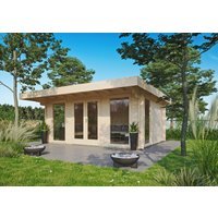 26 % Discount! Fjordholz Holzhütten Modell Greta 44 B 15m² Unkategorisiert online kaufen