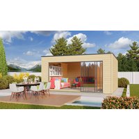 26 % Discount! Fjordholz Holzhütten Modell Q-BIC Alu 44 E 25m² Unkategorisiert online kaufen