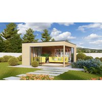 26 % Discount! Fjordholz Holzhütten Modell Q-BIC Alu 44 F 25m² Unkategorisiert online kaufen