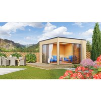 26 % Discount! Fjordholz Holzhütten Modell Q-BIC Alu 70 B 16m² Unkategorisiert online kaufen