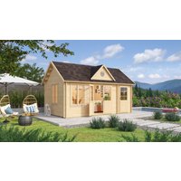 26 % Discount! Fjordholz Holzhütten Modell Teehaus Bradford 70 24m² Unkategorisiert online kaufen