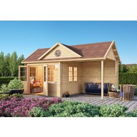 26 % Discount! Fjordholz Holzhütten Modell Teehaus Kirkless 70 18m² Unkategorisiert online kaufen