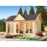 26 % Discount! Fjordholz Holzhütten Modell Teehaus Wakefield 70 20m² Unkategorisiert online kaufen