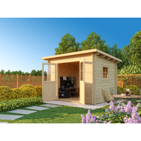 26 % Discount! Fjordholz Pultdach Holzhütten Modell Ezra 2E 9m² Unkategorisiert online kaufen