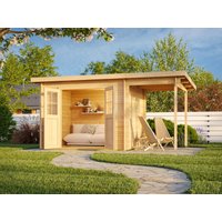 26 % Discount! Fjordholz Pultdach Holzhütten Modell Ezra 2G 15m² Unkategorisiert online kaufen