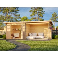 26 % Discount! Fjordholz Pultdach Holzhütten Modell Ezra 2J 18m² Unkategorisiert online kaufen
