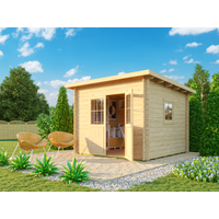 26 % Discount! Fjordholz Pultdach Holzhütten Modell Ezra 3E 9m² Unkategorisiert online kaufen