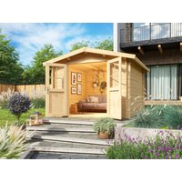 26 % Discount! Fjordholz Satteldach Holzhütten Modell Eliza 3D 9m² Unkategorisiert online kaufen