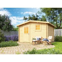 26 % Discount! Fjordholz Satteldach Holzhütten Modell Eliza 4B 9m² Unkategorisiert online kaufen
