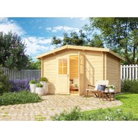 26 % Discount! Fjordholz Satteldach Holzhütten Modell Eliza 4D 9m² Unkategorisiert online kaufen
