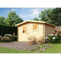 26 % Discount! Fjordholz Satteldach Holzhütten Modell Eliza 5B 9m² Unkategorisiert online kaufen