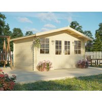 26 % Discount! Holzhütten Modell Elisabeth 28 24m² Unkategorisiert online kaufen