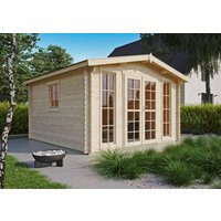 26 % Discount! Holzhütten Modell Enrico 40 A 16m² Unkategorisiert online kaufen