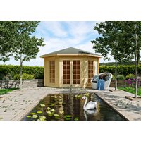 26 % Discount! Holzhütten Modell Leon 40 D 9m² Unkategorisiert online kaufen