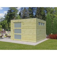 26 % Discount! Holzhütten Modell QBS-Line 9,00 m² 9m² Unkategorisiert online kaufen