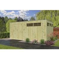 26 % Discount! Holzhütten Modell QBV-Line 14,90 m² 15m² Unkategorisiert online kaufen