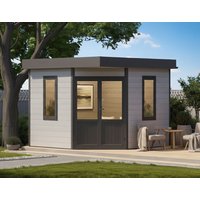 26 % Discount! WPC 5-Eck Holzhütten Modell Style Classic 12m² Unkategorisiert online kaufen