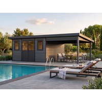 28 % Discount! WPC Holzhütten Modell Style DeLuxe 26,60 m² 24m² Unkategorisiert online kaufen