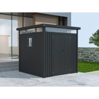 37 % Discount! Metall Gerätehaus Modell Style 4,45 m² Anthrazit 6m² Unkategorisiert online kaufen 37 % Discount! Metall Gerätehaus Modell Style 4,45 m² Anthrazit 6m² Unkategorisiert online kaufen