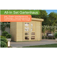 All-In Holzhütten mit Flachdach 300 x 200 cm / Chr 6m² Unkategorisiert online kaufen