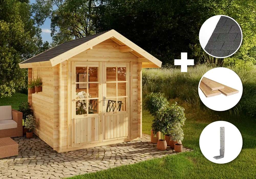 ECO Set - Gartenhaus Palma | 3x3m Unkategorisiert online kaufen ECO Set - Gartenhaus Palma | 3x3m Unkategorisiert online kaufen