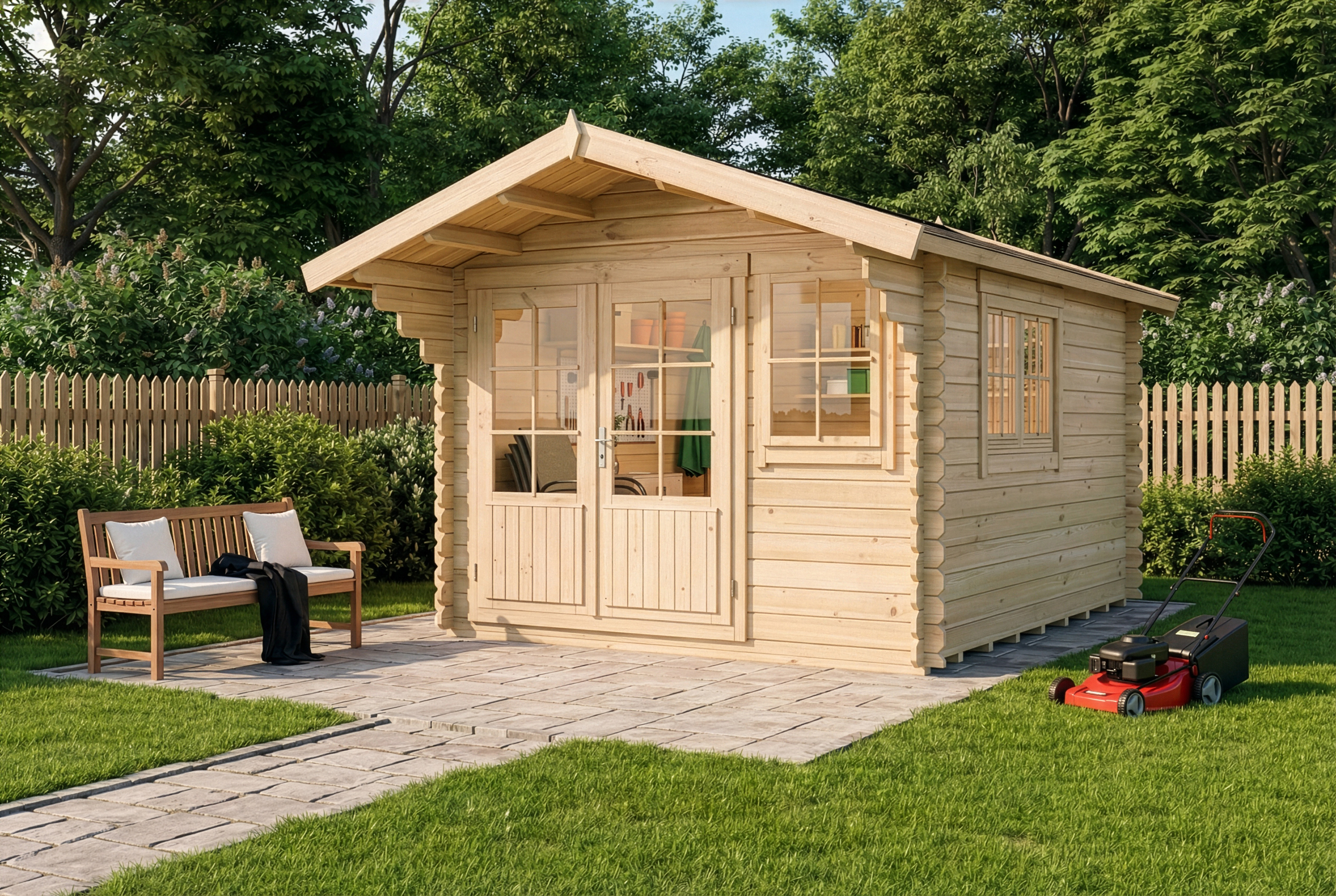 Gartenhaus Gabriel 300 x 400 cm | 5x3m | Rabatt:17% Unkategorisiert online kaufen Gartenhaus Gabriel 300 x 400 cm | 5x3m | Rabatt:17% Unkategorisiert online kaufen