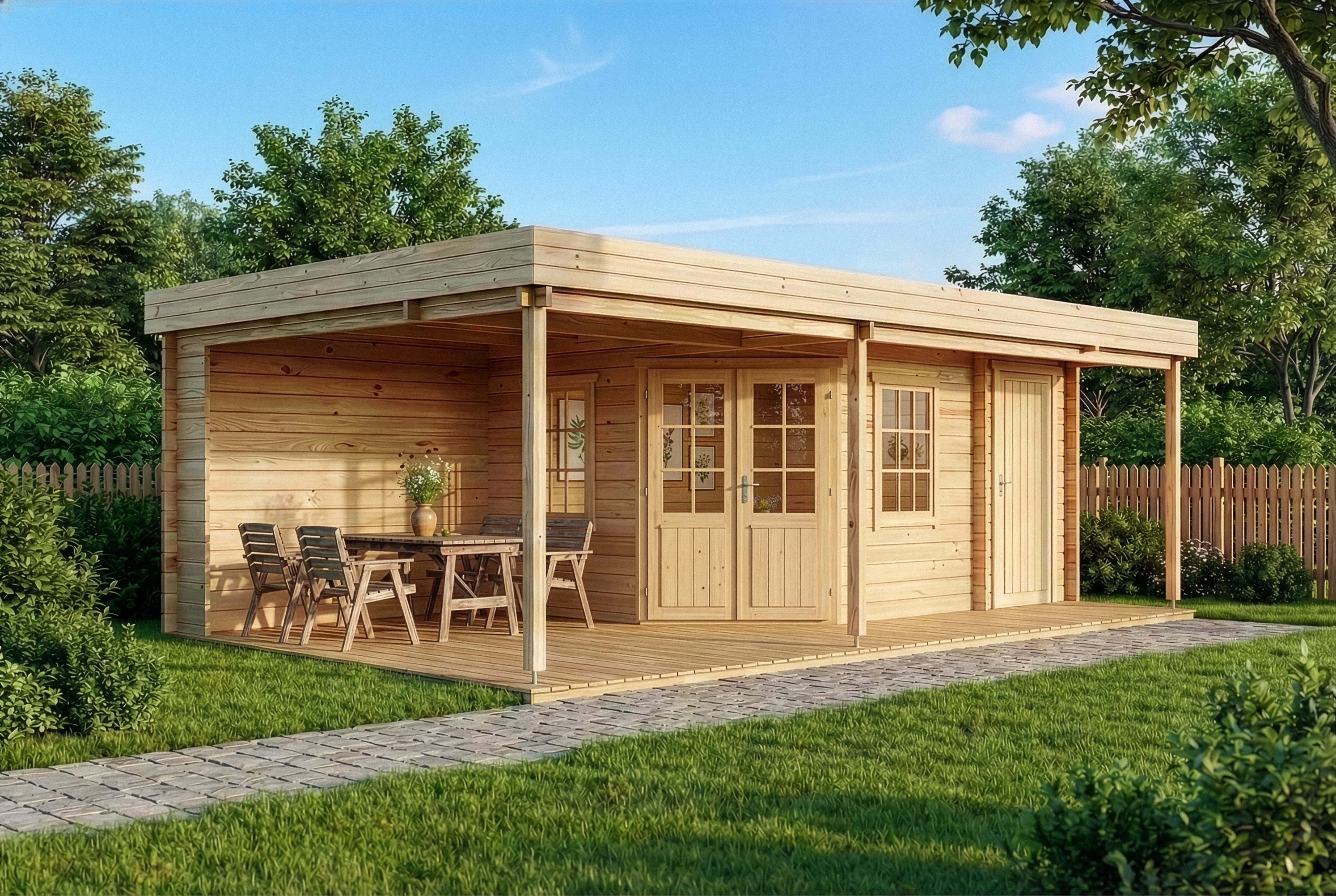 Gartenhaus Johanna Plus | 7x4m Unkategorisiert online kaufen
