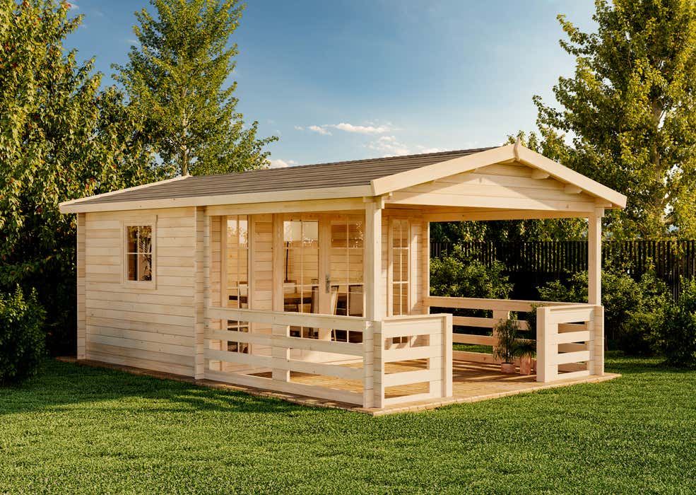 Gartenhaus Lappland B | 6x4m | Rabatt:16% Unkategorisiert online kaufen
