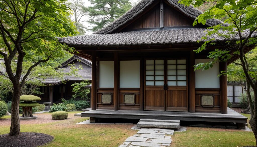 Japanisches Teehaus Design