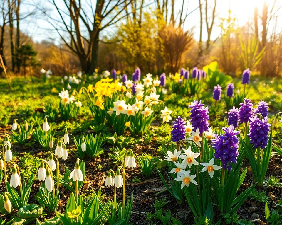 Frühlingsblüher im Garten