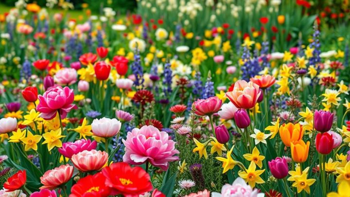 Von Frühling bis Herbst: Gartenblumen für eine durchgehende Blütenpracht