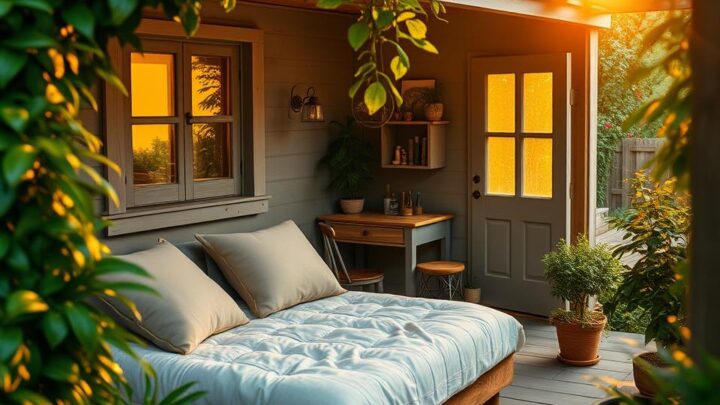 Übernachtung im Gartenhaus – wie oft erlaubt?