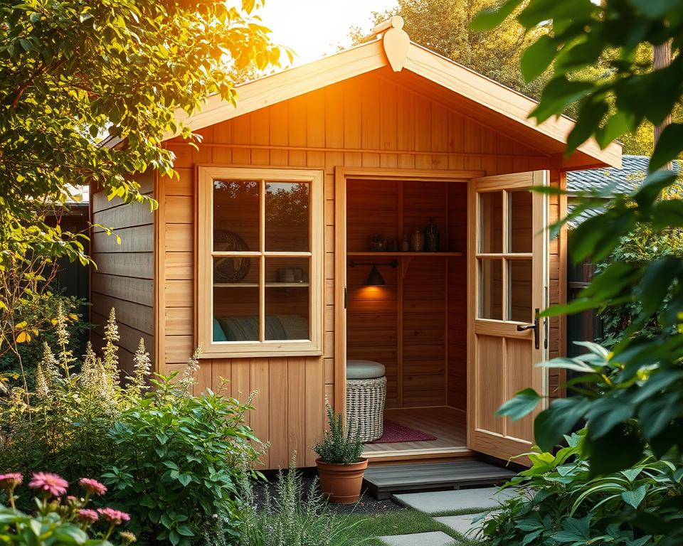 Belüftung Isolierung Gartenhaus