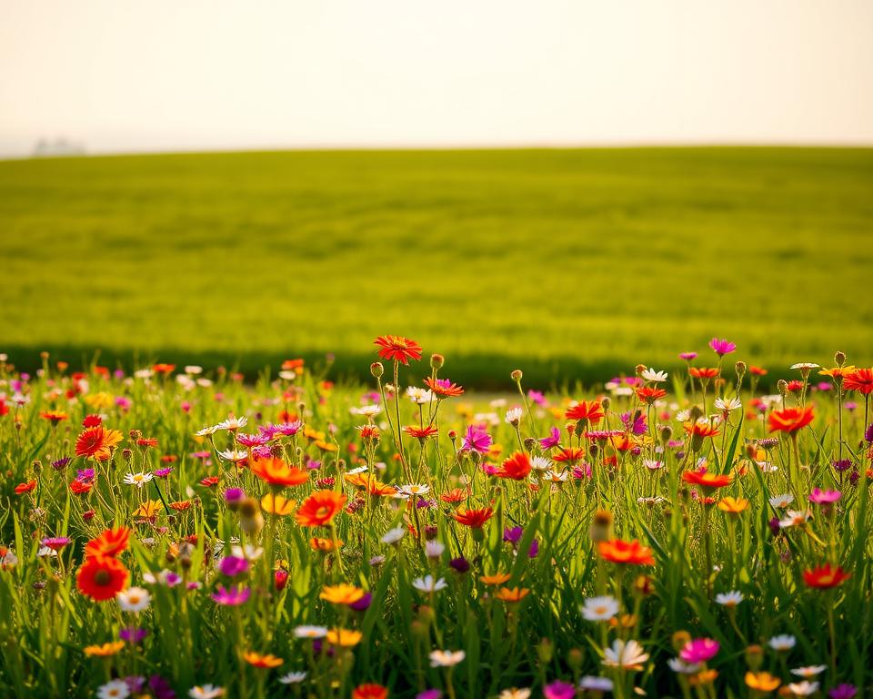 rasen wildblumenwiese vergleich