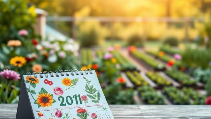 Fotokalender mit eigenen Gartenmotiven – Tipps