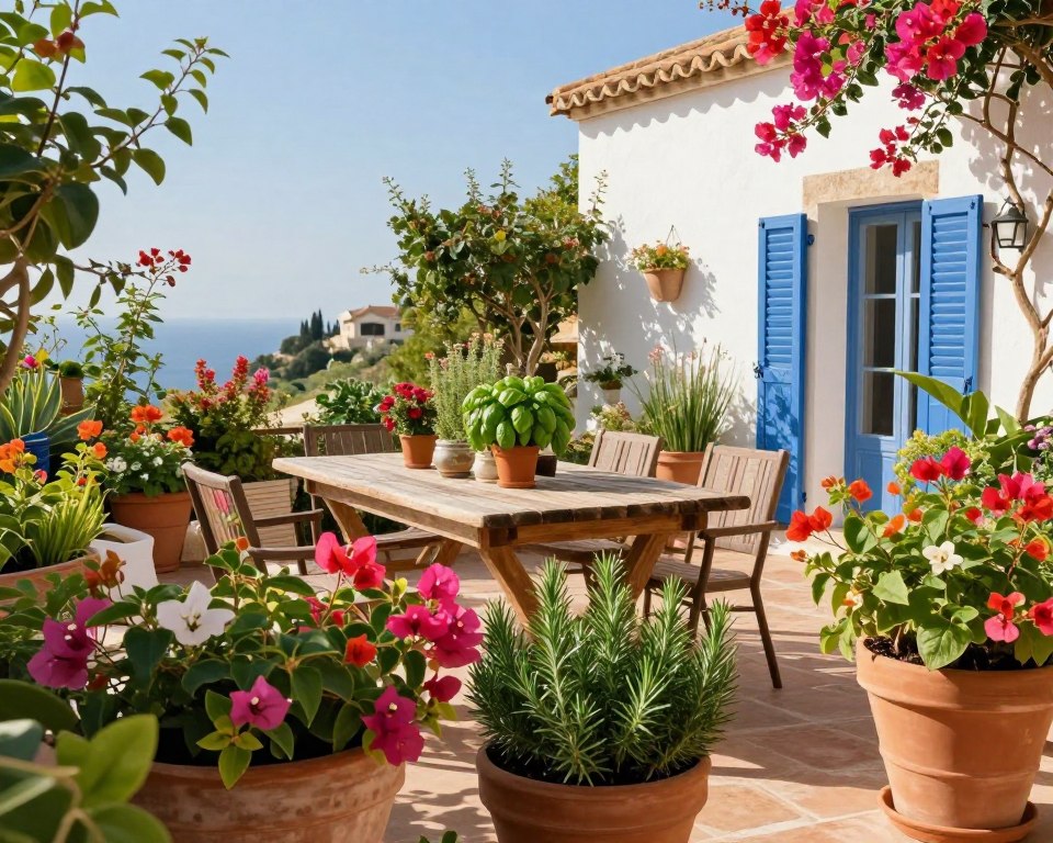 gartenterrasse mediterran bepflanzen gartenterrasse mediterran bepflanzen