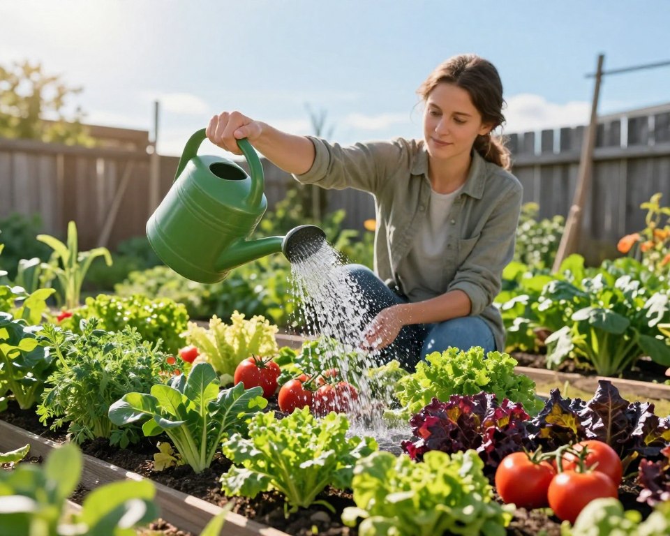 gemüsegarten bewässern gemüsegarten bewässern